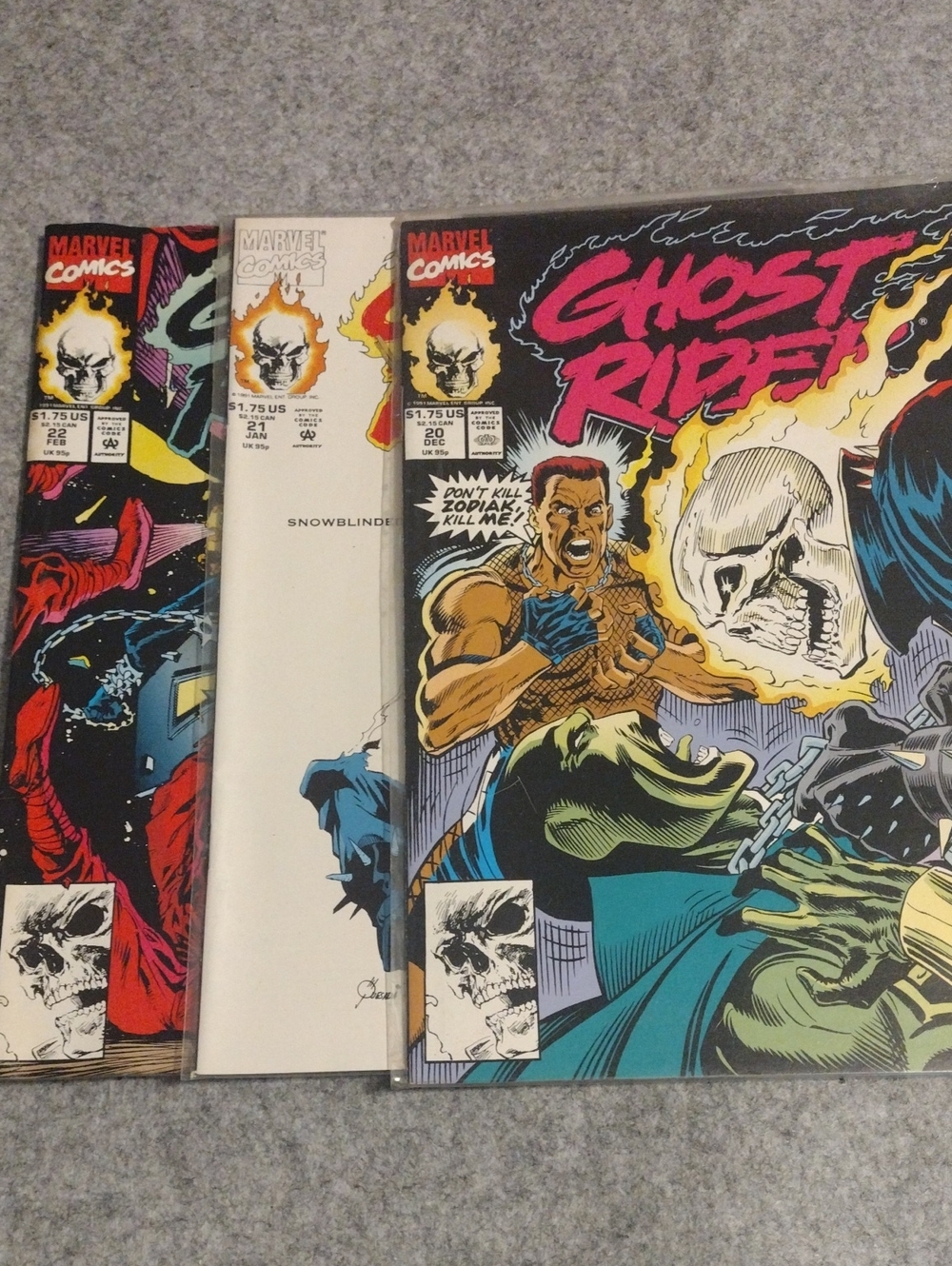 Marvel Ghost Rider Comic Book - Multicolor Cover